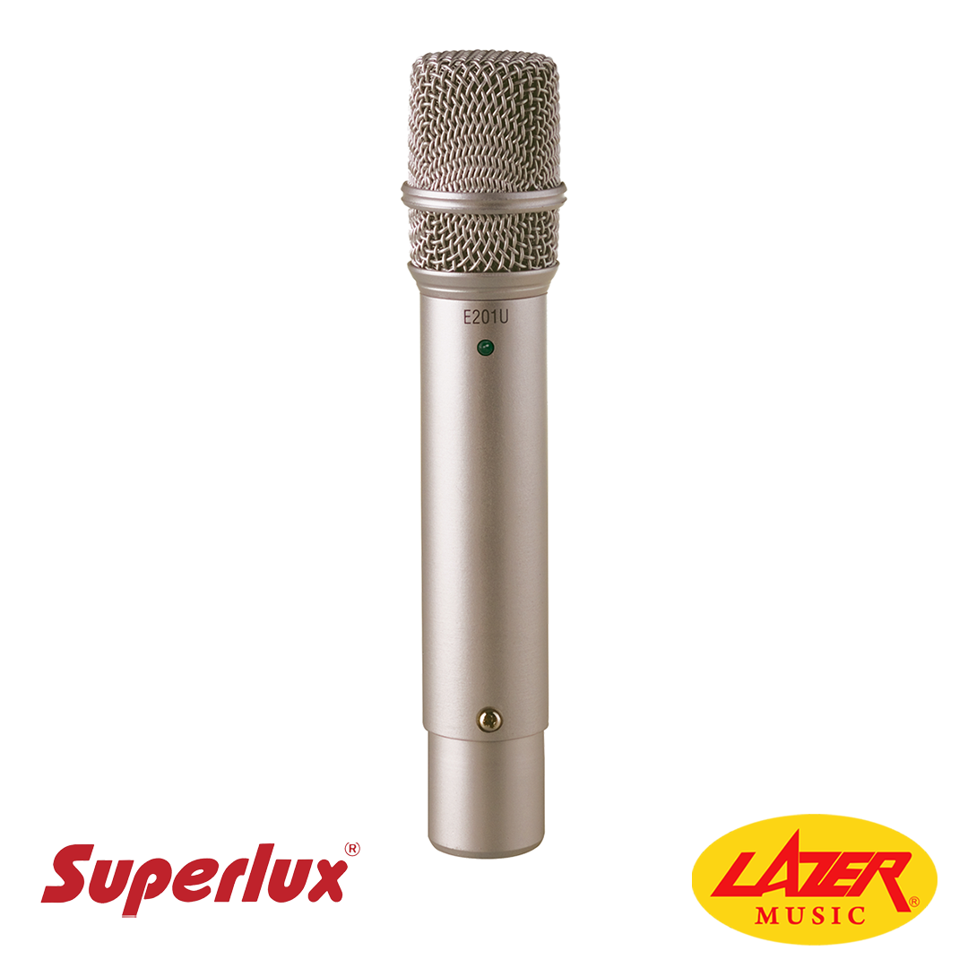 Superlux E201U USB Condenser Microphone with Cardoid Pattern